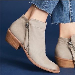 Sam Edelman packer ankle booties double zipper